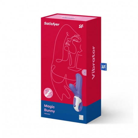 SATISFYER MAGIC BUNNY VIBRADOR PURPURA 1UN