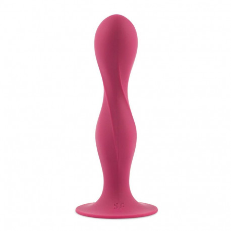 SATISFYER DOUBLE BALL-R RUMBLY KINETIC SENSATTION DILDO COLOR ROJO 1UN