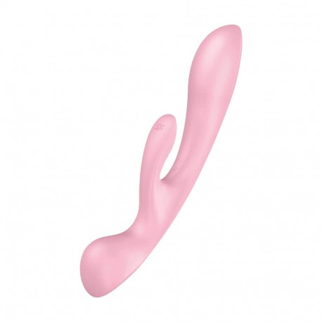 Satisfyer vibraator Triple Lover, roosa