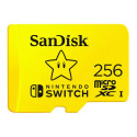 SANDISK microSDXC card for Nintendo Switch 256GB, up to 100MB/s Read, 60MB/s Write, U3, C10, A1, UHS