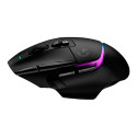 LOGITECH G502 X PLUS LIGHTSPEED RGB Wireless Gaming Mouse - BLACK/PREMIUM - EER2
