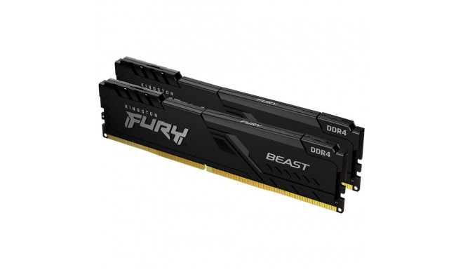 Kingston DRAM 32GB 3200MT/s DDR4 CL16 DIMM (Kit of 2) FURY Beast Black