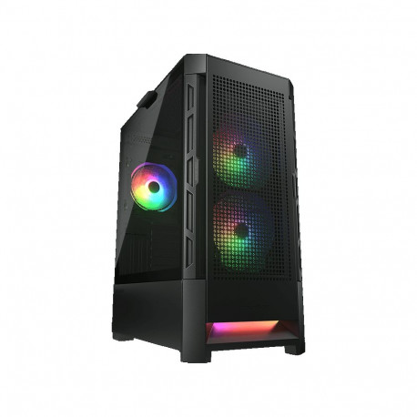COUGAR DUOFACE RGB PC Case, Mid Tower, Black