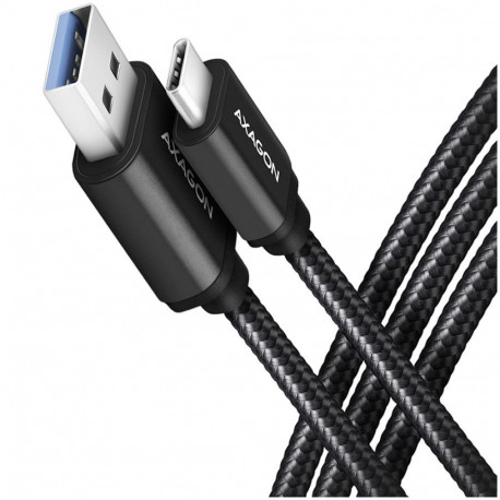 Axagon kaabel Data and charging USB 3.2 Gen 1 1m 3A, must