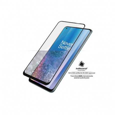 Kaitseklaas OnePlus Nord CE 2 5G, ümbrisesõbralik, musta äärega, PanzerGlass