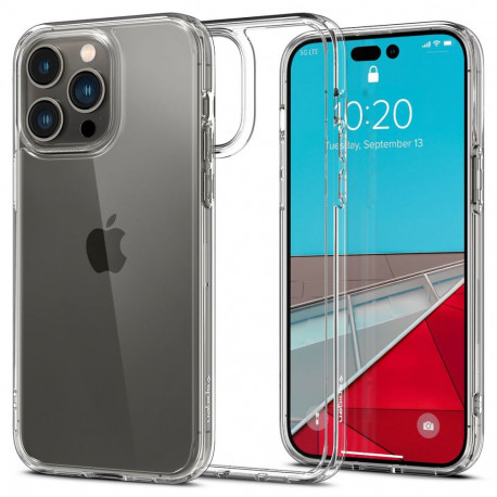 Kaitseümbris Ultra Hybrid, Apple iPhone 14 Pro Max, läbipaistev, Spigen