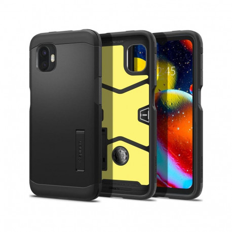 Kaitseümbris Tough Armor, Samsung Galaxy Xcover6 Pro, must, Spigen