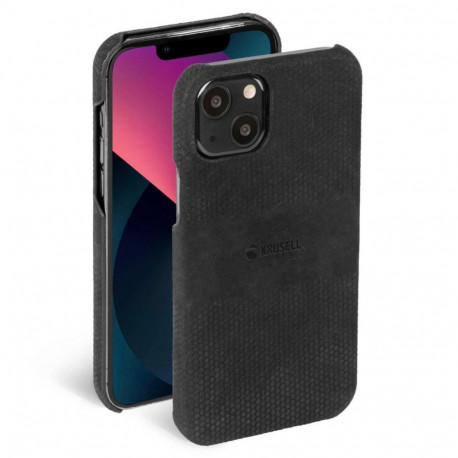 Kaitseümbris Leather Cover, Apple iPhone 13 mini, naturaalsest nahast, must, Krusell
