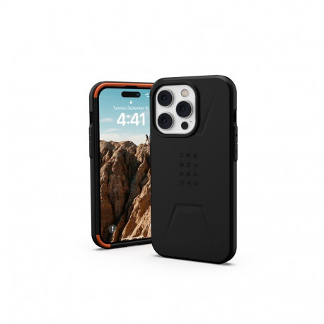 Kaitseümbris Civilian MagSafe, Apple iPhone 14 Pro, must, Urban Armor Gear (UAG)