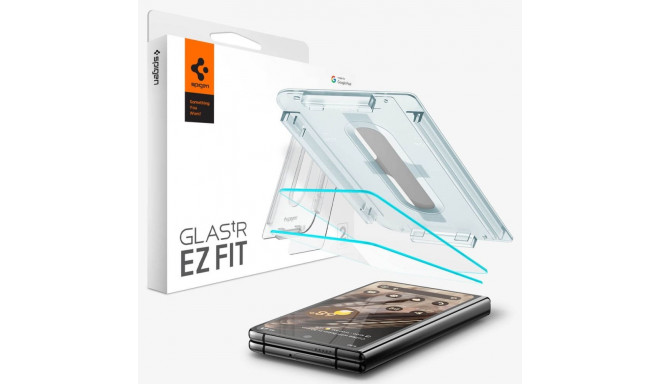 Kaitseklaas välisekraanile EZ Fit GLAS.tR, Google Pixel Fold, komplektis 2tk, Spigen
