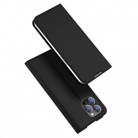 Kaitseümbris kaanega Skin Pro, Sony Xperia 10 V, must, Dux Ducis