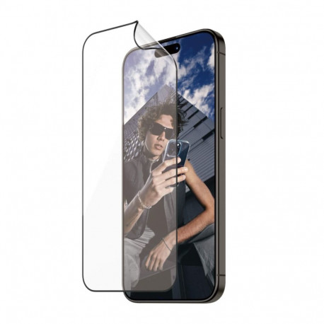 Kaitsekile Matrix D3O, Apple iPhone 15 Pro Max, Ultra-Wide Fit, PanzerGlass