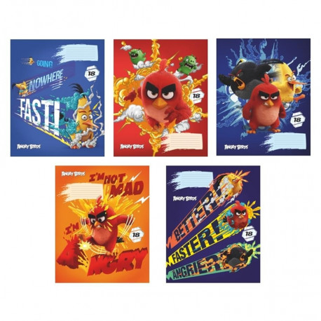 Bradley vihik 18l jooneline, Angry B.