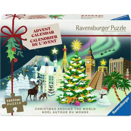 Ravensburger advent calendar Christmas Around the World 24x54pcs