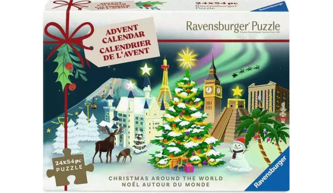 Ravensburger advent calendar Christmas Around the World 24x54pcs