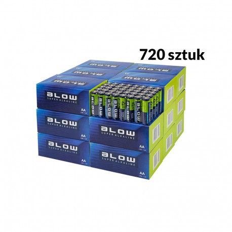 82-575# Bateria blow super alkaline aa lr6 720szt