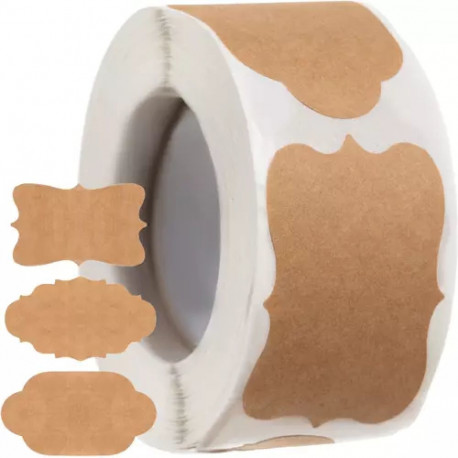 Ruhhy 20615 isekleepuvad etiketid - 300 tk