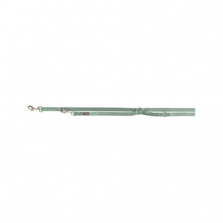 Adjustable dog leash Trixie Premium Green L/XL