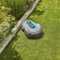 Gardena robotic lawnmower smart SILENO free 600m2 set (grey/turquoise, Li-ion battery, with smart ga