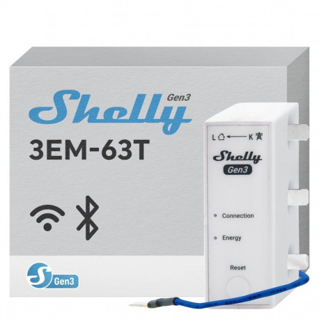 Shelly 3EM-63T Gen3