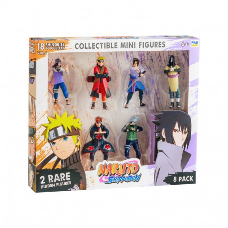 NARUTO SHIPPUDEN figuuride komplekt VER. B 8-osaline luksuslik väljaanne