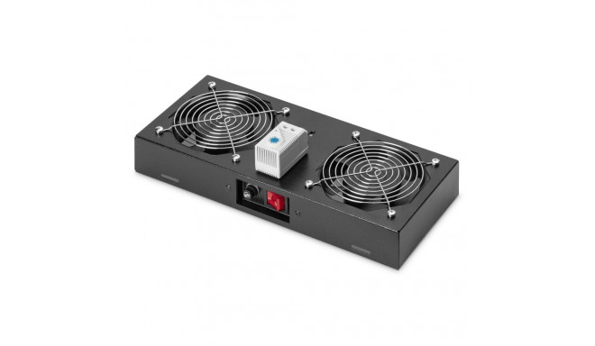 Digitus katuseventilaator 483mm (19") seinakappi