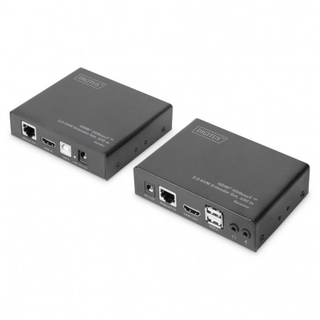 Digitus KVM-pikendaja komplekt 4K HDMI HDBaseTTM 2.0, 100m
