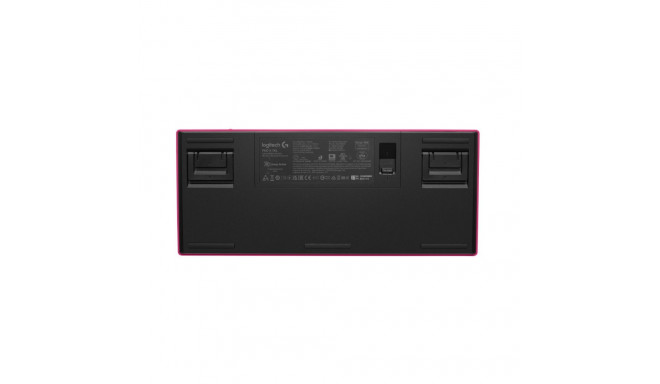 Logitech G PRO X TKL klaviatuur mängimine RF juhtmevaba + Bluetooth QWERTY US International roosa