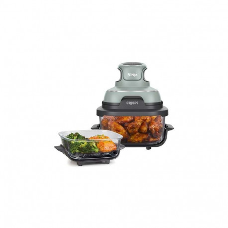 Ninja CRISPi Single 3.8 L 1700 W Hot air fryer Green, Grey, Transparent