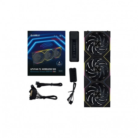 Lian Li ventilaator, 12 cm, 200-2300 p/min