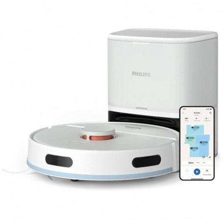 Philips robottolmuimeja 2000 series XU2100/20 0.38L, valge