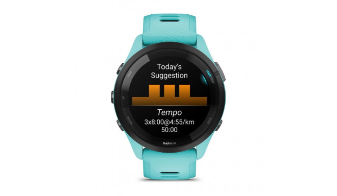 Garmin Forerunner 265 3,3 cm (1,3") AMOLED 46 mm digitaalne 416 x 416 pikslit puuteekraan must, sini