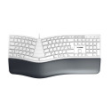CHERRY KC 4500 ERGO universaalne USB QWERTZ saksa valge klaviatuur