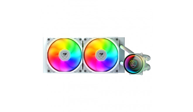 COUGAR CPU Water Cooling, Poseidon Elite 240, ARGB White