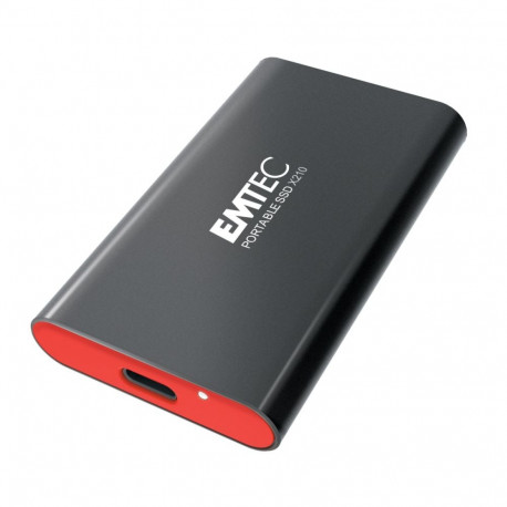Emtec X210 ELITE 2 TB USB Type-C 3.2 Gen 2 (3.1 Gen 2) must, punane