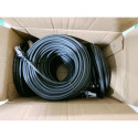 Equip Cat.6 S/FTP patchkaabel, 10.0m, must, 9 tk/komplekt