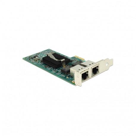 Delock võrgukaart PCIe 2x Gigabit LAN