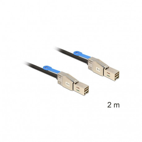 DeLOCK 83395 Serial Attached SCSI (SAS) kaabel 2 m must