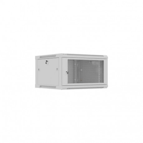 Seadmekapp 19" 6U 600x600 perforeeritud, hall