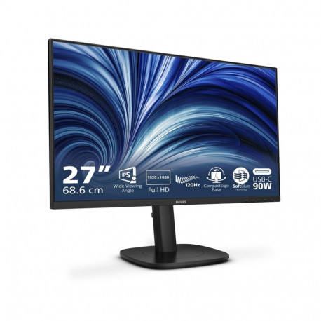 Philips 3000 series 24B2U3301/00 computer monitor 60.5 cm (23.8") 1920 x 1080 pixels Full HD LCD Bla