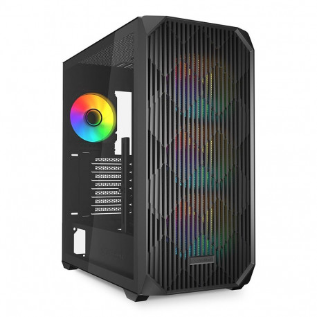 Sharkoon AK3 RGB Midi Tower Black