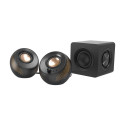 Creative Labs Creative Pebble X Plus speaker set 30 W Universal Black 2.1 channels Bluetooth