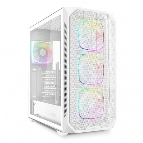 Sharkoon AK5M RGB midi-tower valge