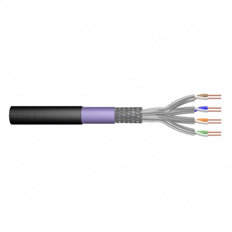 ASSMANN Electronic DK-1741-VH-5-OD võrgukaabel must 500 m Cat7 SF/UTP (S-FTP)