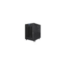Lanberg FF01-8015-23BL rack cabinet 15U Freestanding rack Black