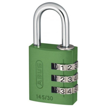 Abus padlock 145/30, green