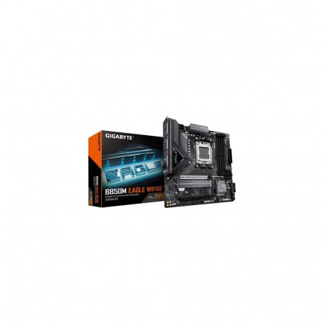 GIGABYTE B850M EAGLE WIFI6E Motherboard - AMD Ryzen 9000 Series CPUs, 8+2+2 Phases Digital VRM, up t