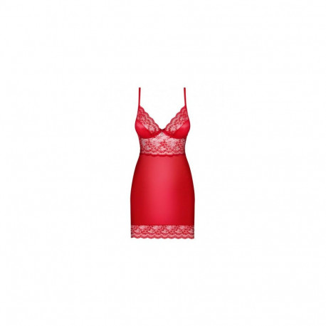 Obsessive Lovica Chemise Red Elastane, Polyamide