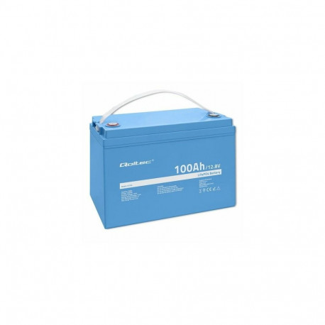Qoltec 53705 vehicle battery Lithium Iron Phosphate (LiFePO4) 100 Ah 12.8 V 100 A Car