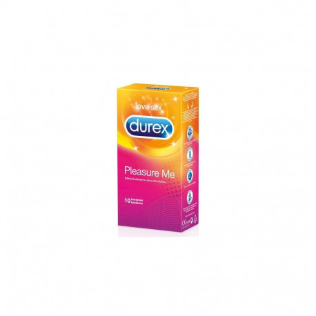 Durex Pleasure me 10 10 pc(s) Ribbed &amp; dotted